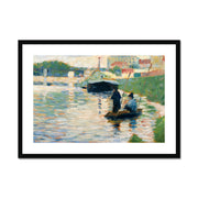 View of the Seine Framed & Mounted Print