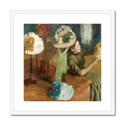 The Millinery Shop Framed & Mounted Print