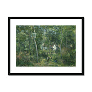 Edge of the Woods Near L'Hermitage, Pontoise Framed & Mounted Print