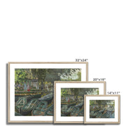 Bathers at La Grenouillère Framed & Mounted Print