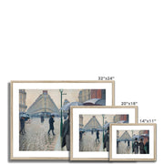 Paris Street Rainy Day Framed & Mounted Print