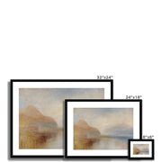 Inverary Pier, Loch Fyne: Morning Framed & Mounted Print