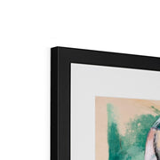 Landscape with Animals Framed & Mounted Print