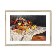 Apples and Grapes Framed & Mounted Print