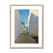 A Moroccan Street Scene Framed & Mounted Print