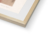 Mother with baby in front of a window Framed & Mounted Print