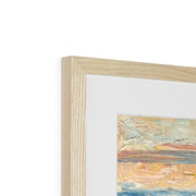 Horse and Boats Framed & Mounted Print