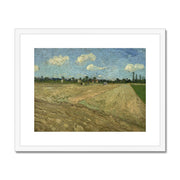 Geploegde akkers ('De voren') Framed & Mounted Print