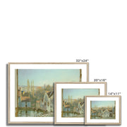 A Corner of Moret-sur-Loing Framed & Mounted Print