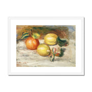 Lemons and Orange (Citrons et orange) Framed & Mounted Print
