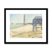 The Lighthouse at Honfleur Framed & Mounted Print