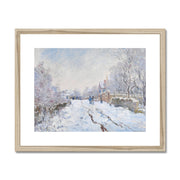 Snow at Argenteuil Framed & Mounted Print
