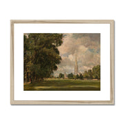 Salisbury Cathedral from Lower Marsh Close Framed & Mounted Print
