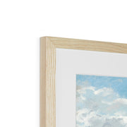 The River Oise near Pontoise Framed & Mounted Print