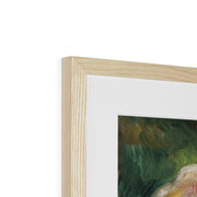 Two Girls Reading Framed & Mounted Print