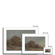 An Autumnal Landscape at East Bergholt Framed & Mounted Print