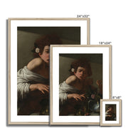 Boy Bitten by a Lizard Framed & Mounted Print