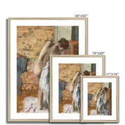 Après le bain Framed & Mounted Print