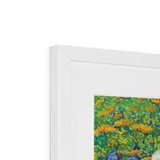 Irises Framed & Mounted Print