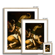 Crucifixion of St. Peter (Crocifissione di san Pietro) Framed & Mounted Print