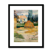 Landscape near Arles Framed & Mounted Print