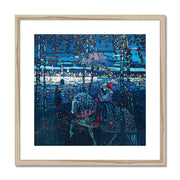 Riding couple Framed & Mounted Print