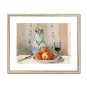 Still Life with Apples and Pitcher Framed & Mounted Print