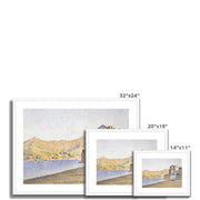 The Town Beach, Collioure, Opus 165 Framed & Mounted Print