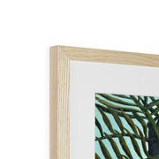 Virgin Forest with Sunset Framed & Mounted Print