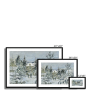 Piette's House at Montfoucault Framed & Mounted Print