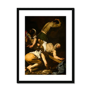 Crucifixion of St. Peter (Crocifissione di san Pietro) Framed & Mounted Print