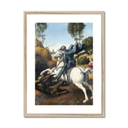 Saint George and the Dragon Framed & Mounted Print