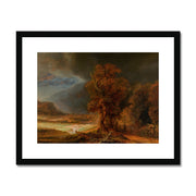 Landscape with the Good Samaritan Framed & Mounted Print