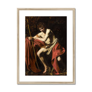 Saint John the Baptist in the Wilderness Framed & Mounted Print