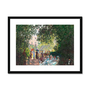 The Parc Monceau Framed & Mounted Print