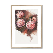 Red Peonies during 19th–20th century Framed & Mounted Print
