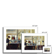 Bon Bock Cafe Framed & Mounted Print