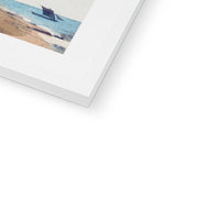 Girl Carrying a Basket Framed & Mounted Print