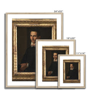 Portrait of a Man Framed & Mounted Print