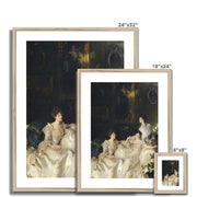 The Wyndham Sisters: Lady Elcho, Mrs. Adeane, and Mrs. Tennant Framed & Mounted Print