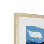 Olive Trees with the Alpilles in the Background Framed & Mounted Print