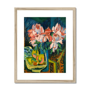 Pink Roses Framed & Mounted Print