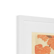 Great Tit on Paulownia Branch Framed & Mounted Print