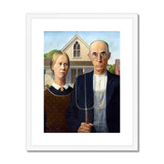 American Gothic Framed & Mounted Print
