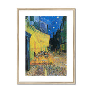 Café Terrace at Night Framed & Mounted Print