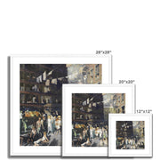 Cliff Dwellers Framed & Mounted Print