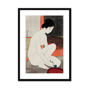 Yokugo no onna Framed & Mounted Print