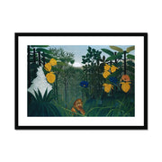 The Repast of the Lion Framed & Mounted Print