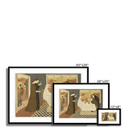 The pilgrims of Emmaus Framed & Mounted Print