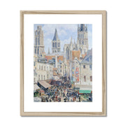 Grocery Street, Rouen Framed & Mounted Print